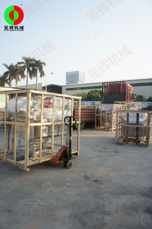 年前某經(jīng)銷(xiāo)商定購(gòu)的蔬果加工機(jī)械設(shè)備訂單，按期完工交付！