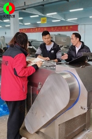 兩批客戶帶物料親臨我司試機(jī)考察，并簽訂意向合同！